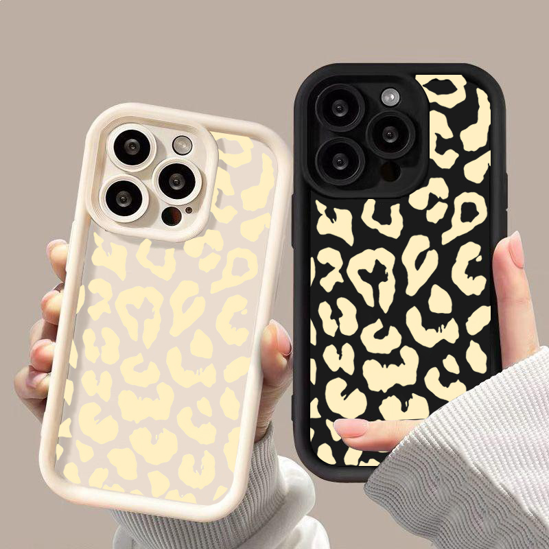 Phone Cases Xiaomi 15 - Leopard Print Shockproof Phone Case for