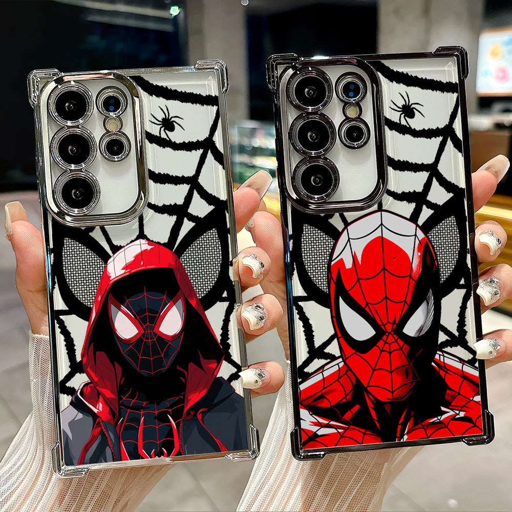 Phone Cases For Samsung S22 - Spiderman Miles Morales Heroes Case For