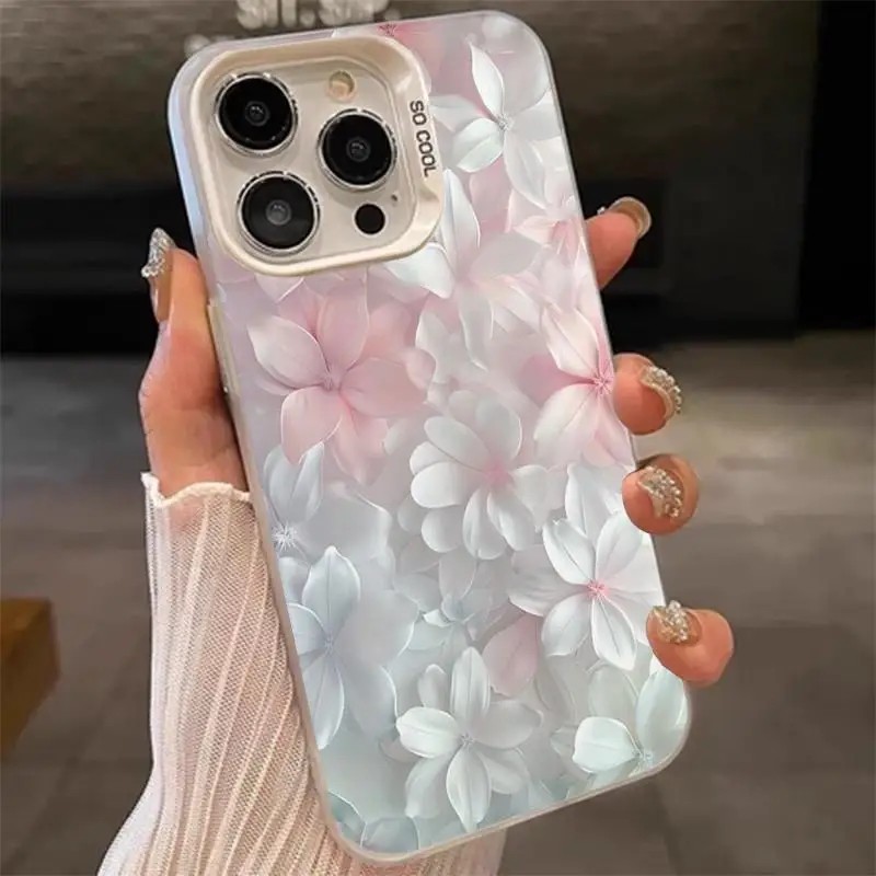 Phone Cases Online - Pink Flower Case for iPhone 15Pro