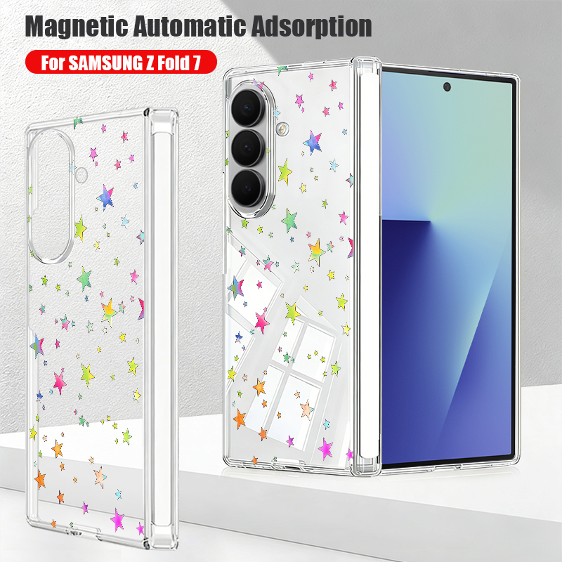 Phone Cases Z Fold 5 - Magnetic Auto Adsorption Phone Case For