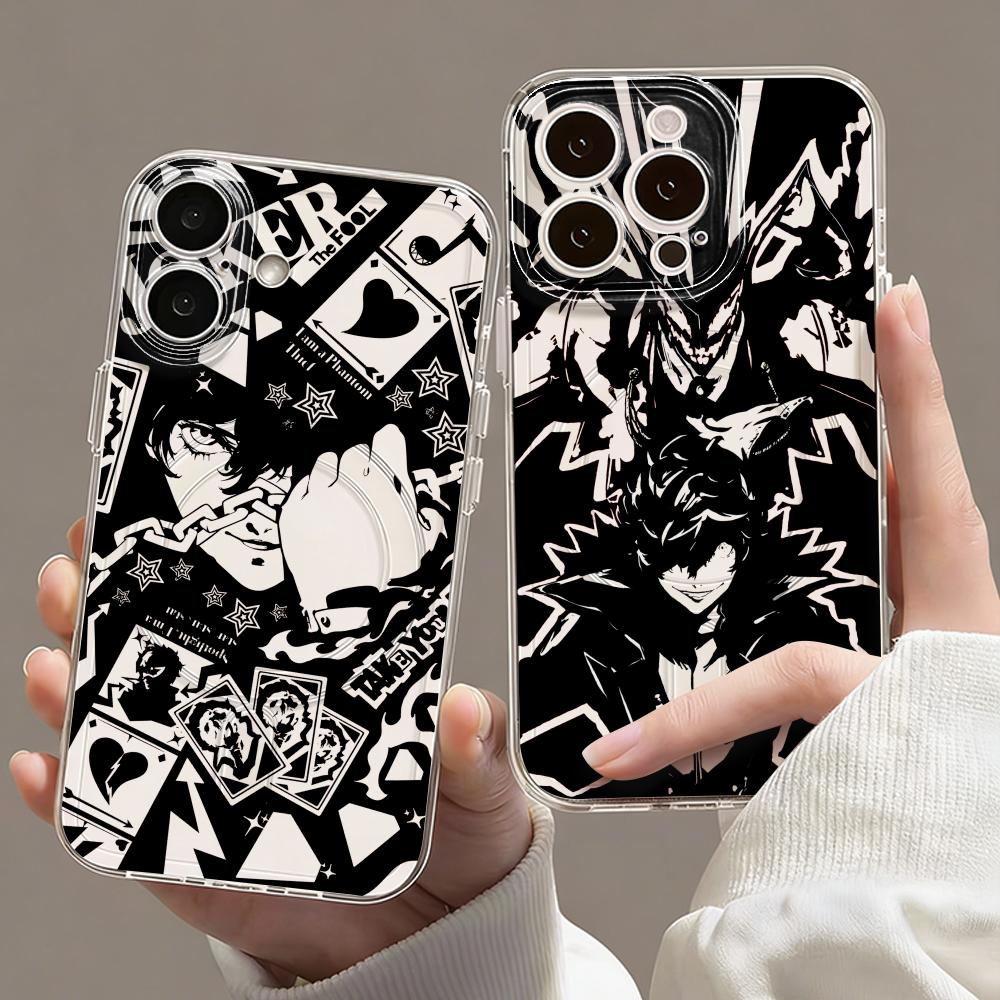 Phone Cases Iphone 16 - Game P-Persona 5 Phone Case Magnetic