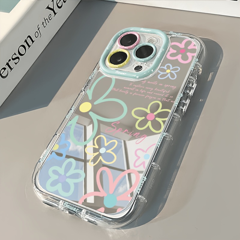 Dopamine Colorful Line Flower  - Phone Cases Pinterest review and price