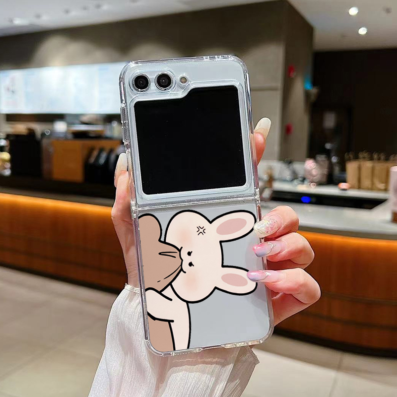 Funny Bunny Bear Paired Couple - Phone Cases Z Fold 5 review and price