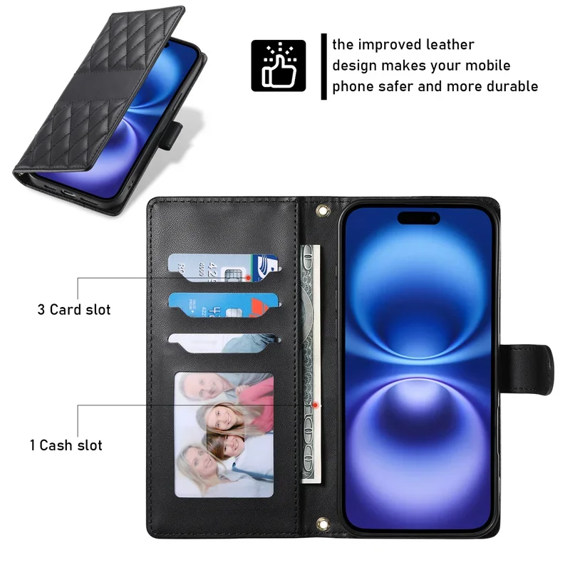 Long lanyard Flip Leather Case - Phone Cases Australia review and price