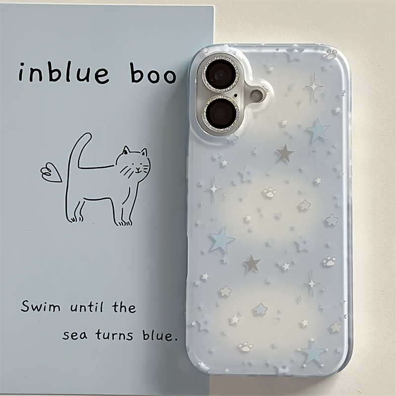 Blue Gradient Stars Phone Case - Phone Cases Pinterest review and price