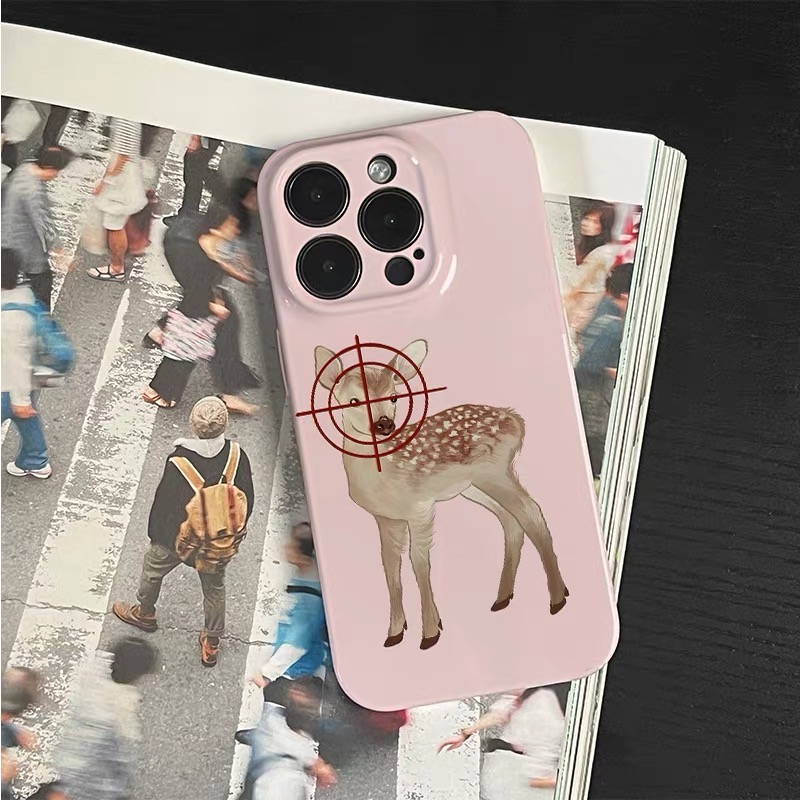 Ins Pink Target Deer Art Phone - Phone Cases Target review and price