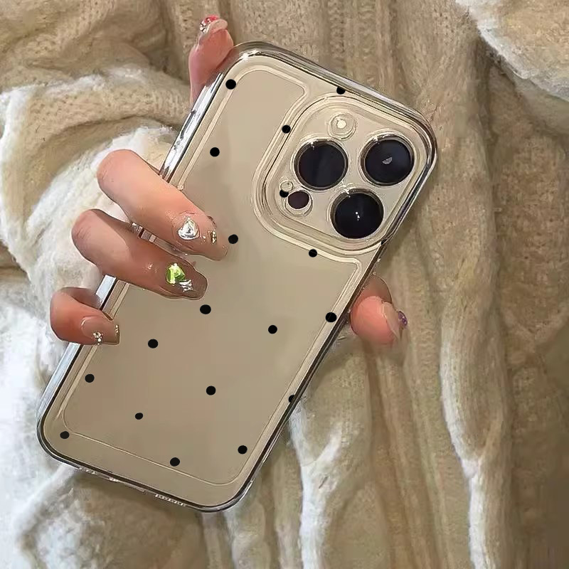 Simple Black Small Dot Transpa - Phone Cases Pinterest review and price