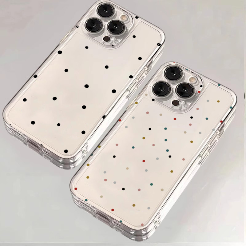 Simple Black Small Dot Transpa - Phone Cases Pinterest review and price