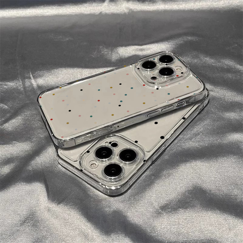 Simple Black Small Dot Transpa - Phone Cases Pinterest review and price