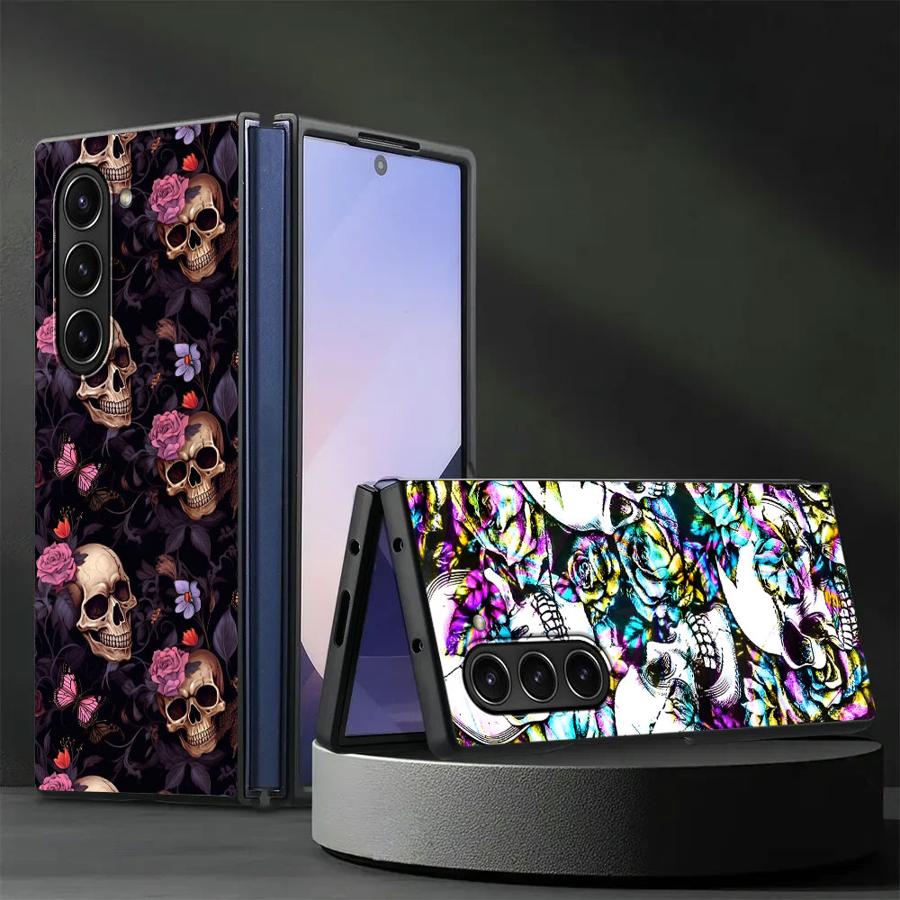 Skull Art Case for Samsung Gal - Phone Cases Z Fold 5 review and price