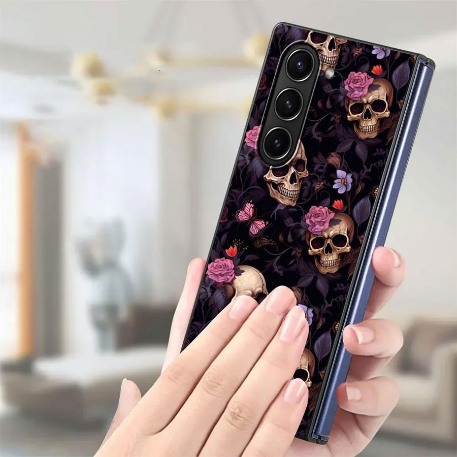 Skull Art Case for Samsung Gal - Phone Cases Z Fold 5 review and price