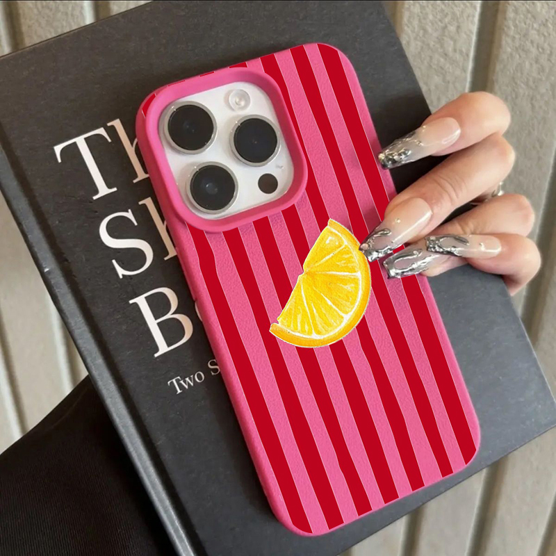Fashion Lemon Pattern TPU Sili - Phone Cases Australia review and price