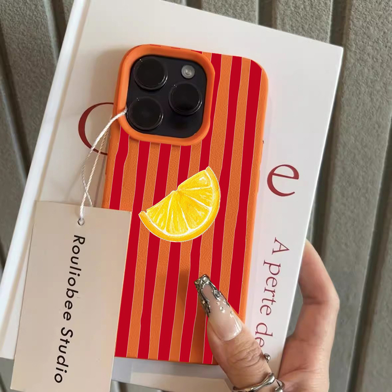 Fashion Lemon Pattern TPU Sili - Phone Cases Australia review and price