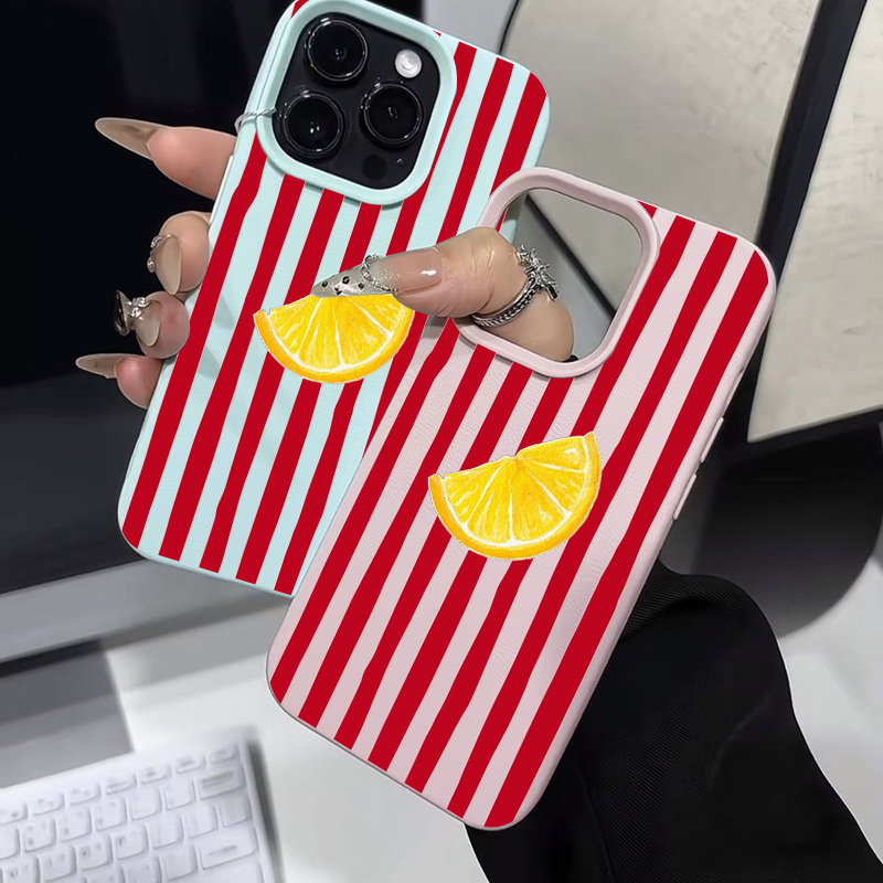 Fashion Lemon Pattern TPU Sili - Phone Cases Australia review and price