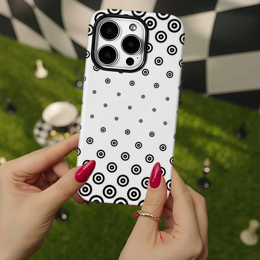Black White Target Dot Phone C - Phone Cases Target review and price