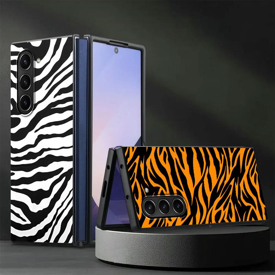 Zebra Striped Sunflower Back P - Phone Cases Z Fold 5 review and price