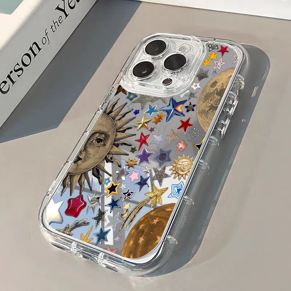 Celestial Gold Glitter Mirror  - Phone Cases Like Loopy review and price