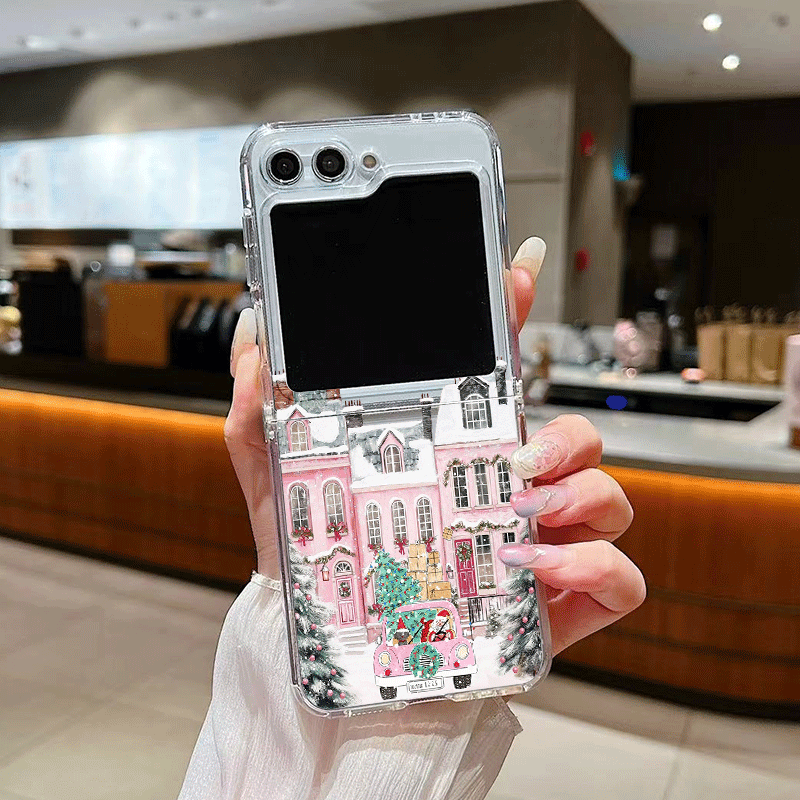 Rural Building Snow Scenery Ch - Phone Cases Z Fold 5 review and price