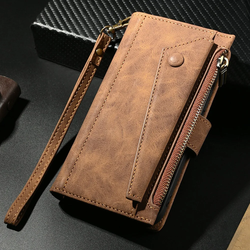 Zipper Leather Flip Case Cross - Phone Cases Australia review and price
