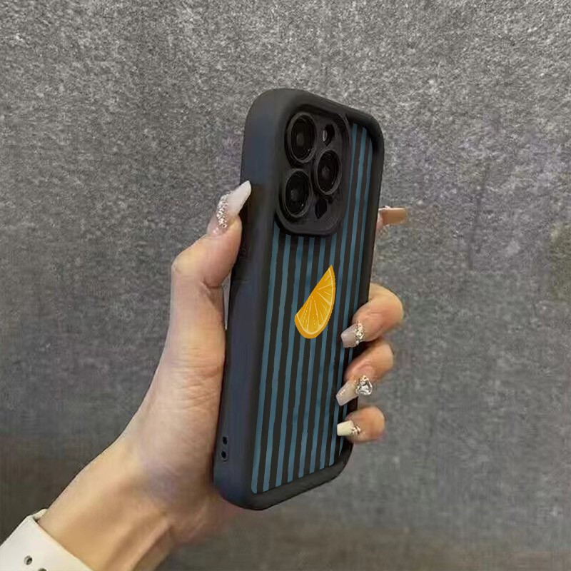 Striped Lemon Slice Pattern Ph - Phone Cases Like Loopy review and price