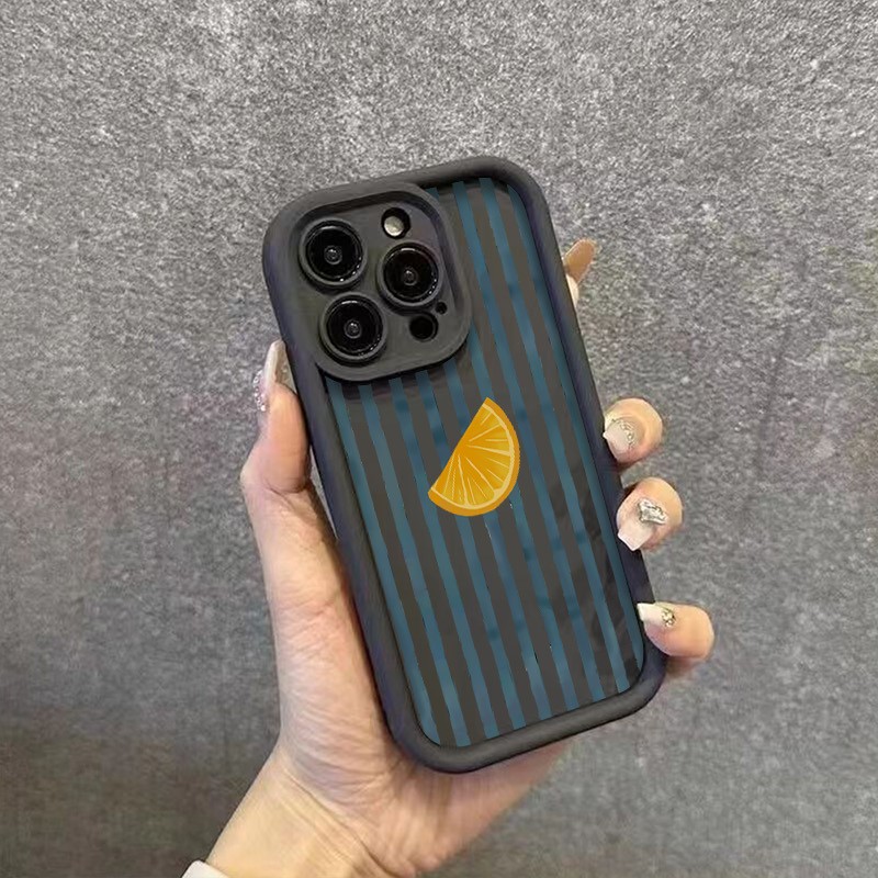 Striped Lemon Slice Pattern Ph - Phone Cases Like Loopy review and price