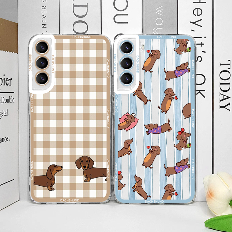 Cute Sausage Dog Phone Case fo - Phone Cases Galaxy S25 review and price