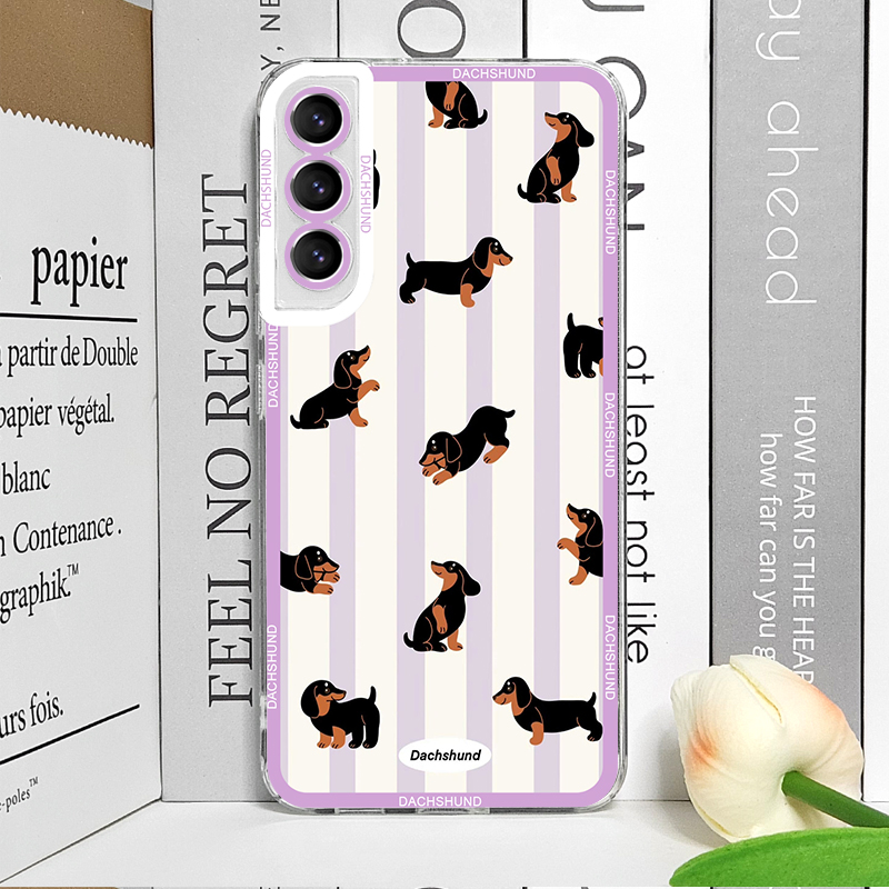 Cute Sausage Dog Phone Case fo - Phone Cases Galaxy S25 review and price