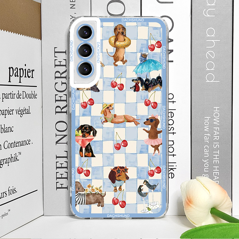 Cute Sausage Dog Phone Case fo - Phone Cases Galaxy S25 review and price