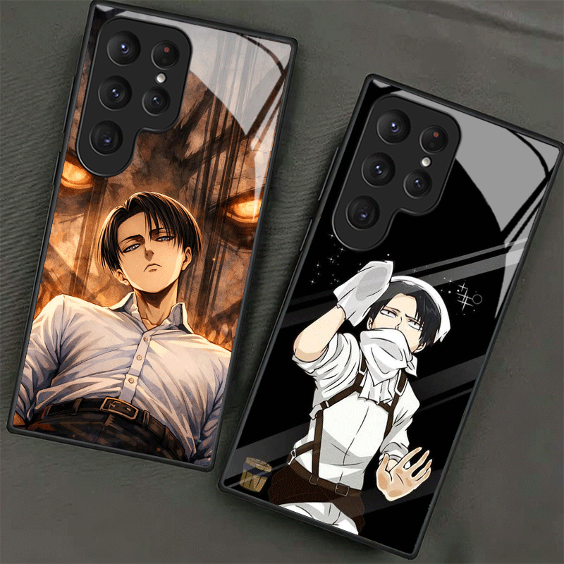 A-Attack On T-Titan Levi Glass - Phone Cases On Shein review and price