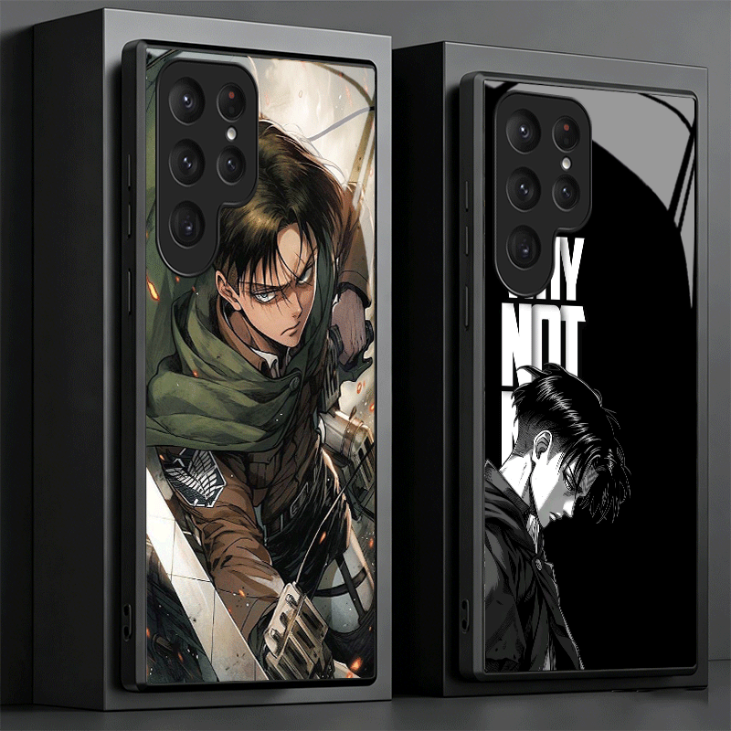 A-Attack On T-Titan Levi Glass - Phone Cases On Shein review and price