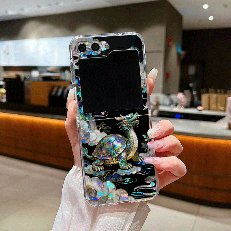 Stylish Tiger Dragon Marble Te - Phone Cases Z Fold 5 review and price