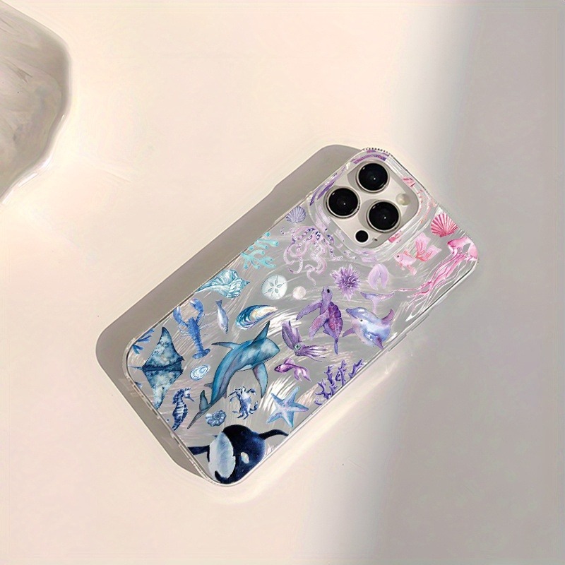 Marine Life Pattern Phone Case - Phone Cases Like Loopy review and price