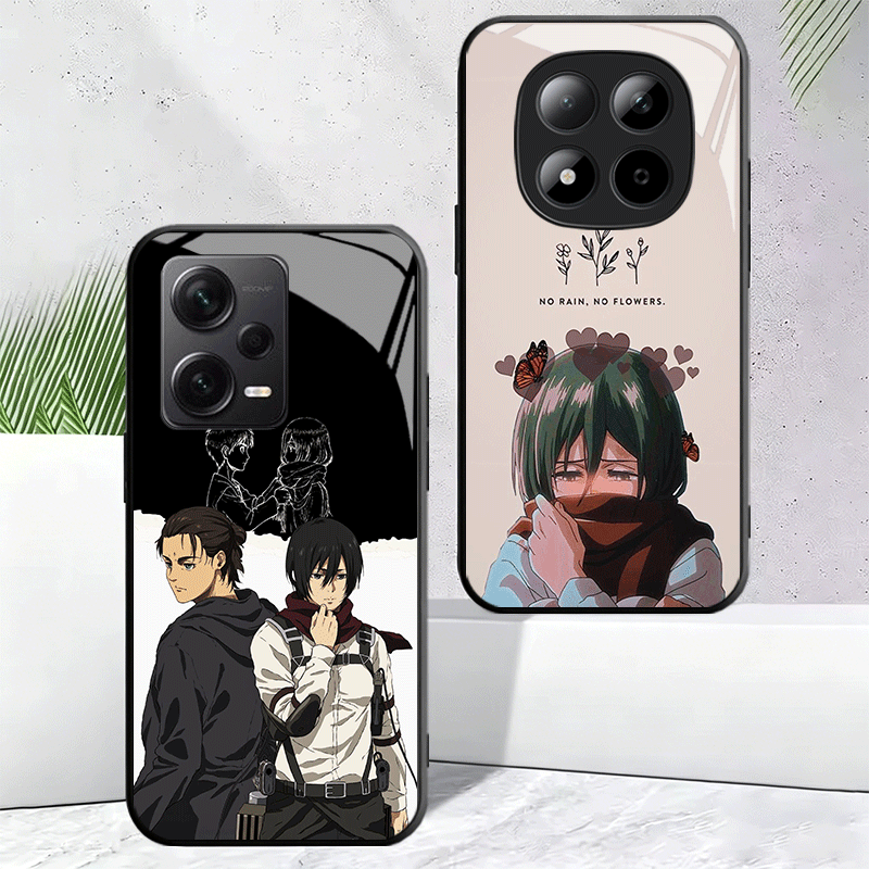 A-Attack On T-Titan Mikasa Gla - Phone Cases On Shein review and price