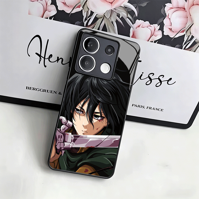A-Attack On T-Titan Mikasa Gla - Phone Cases On Shein review and price