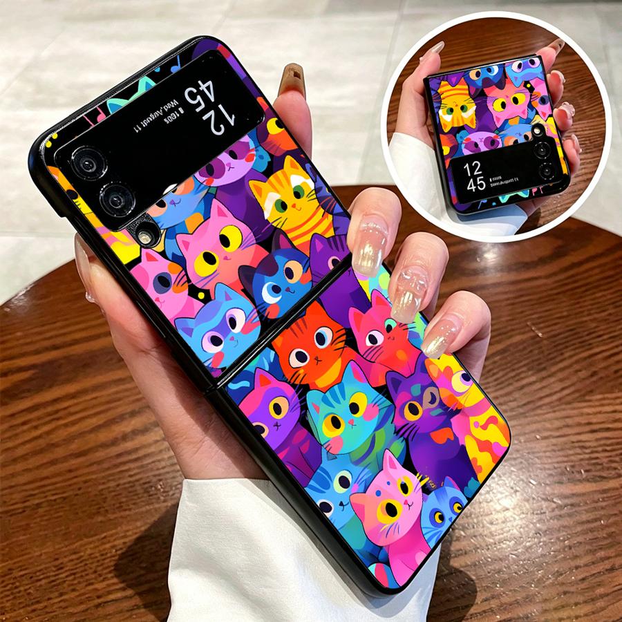 Full Cover Cat Phone Cover Cas - Phone Cases Z Fold 5 review and price
